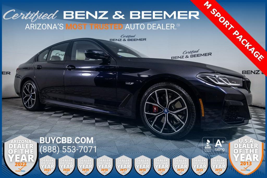 used 2023 BMW 530e car, priced at $39,000