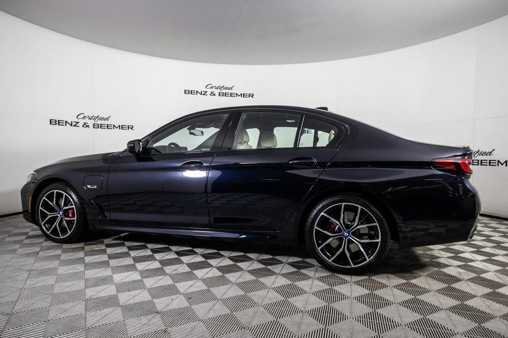 used 2023 BMW 530e car, priced at $39,000