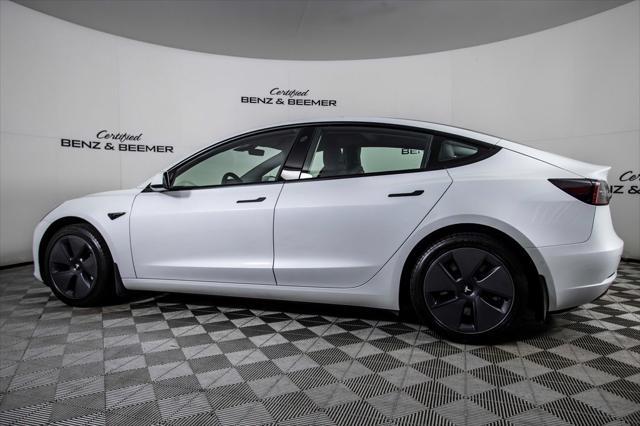 used 2022 Tesla Model 3 car, priced at $25,000