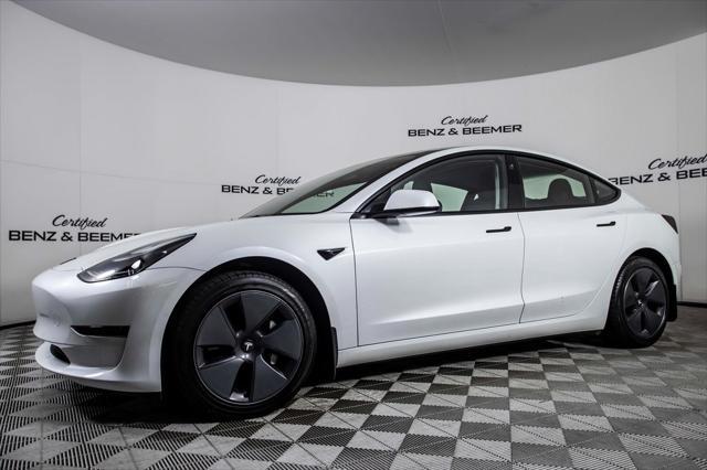 used 2022 Tesla Model 3 car, priced at $25,000