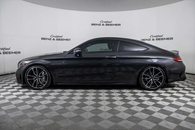used 2019 Mercedes-Benz AMG C 43 car, priced at $37,000