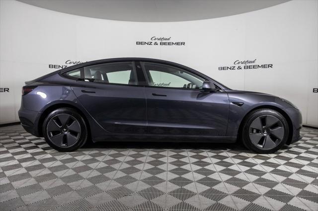 used 2021 Tesla Model 3 car, priced at $26,500
