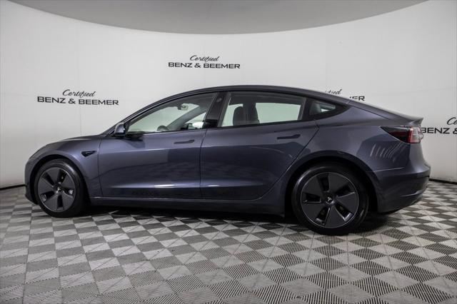 used 2021 Tesla Model 3 car, priced at $26,500