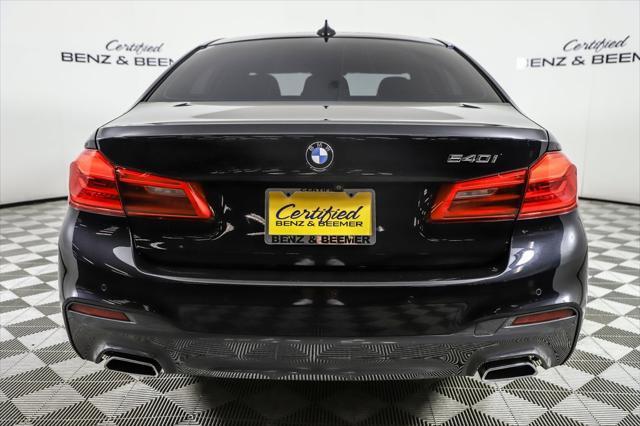 used 2018 BMW 540 car, priced at $25,000