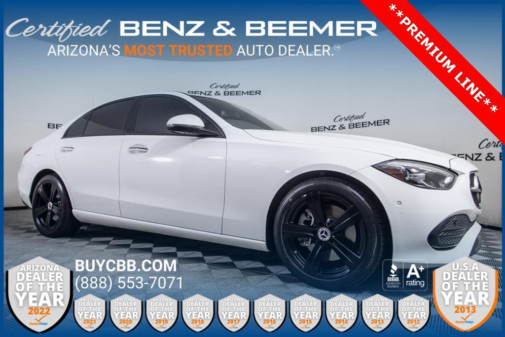 used 2023 Mercedes-Benz C-Class car, priced at $36,000