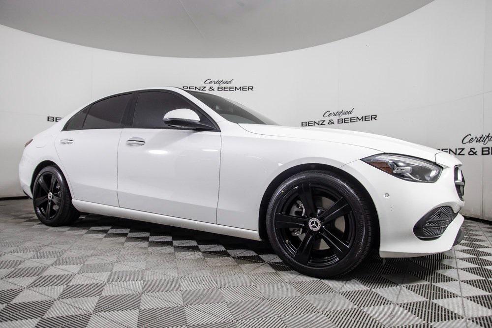 used 2023 Mercedes-Benz C-Class car, priced at $36,000
