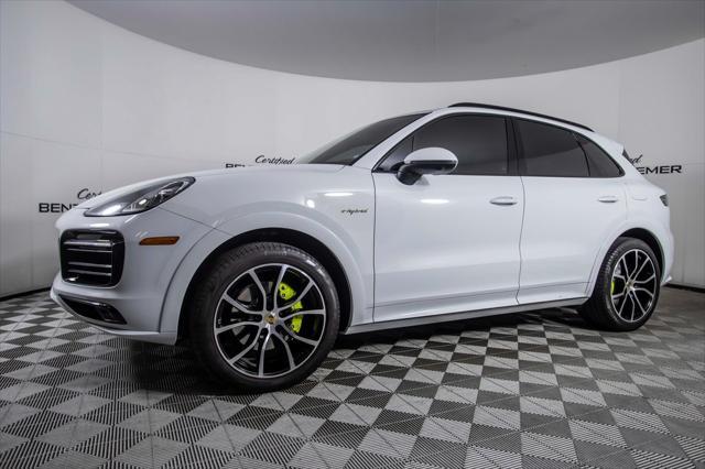 used 2023 Porsche Cayenne E-Hybrid car, priced at $78,000