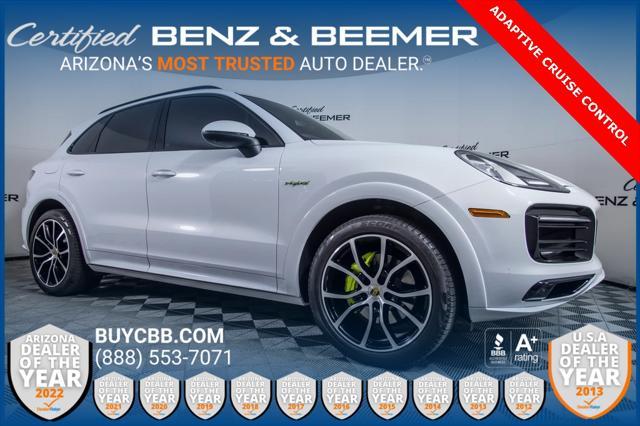 used 2023 Porsche Cayenne E-Hybrid car, priced at $78,000