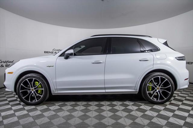 used 2023 Porsche Cayenne E-Hybrid car, priced at $78,000