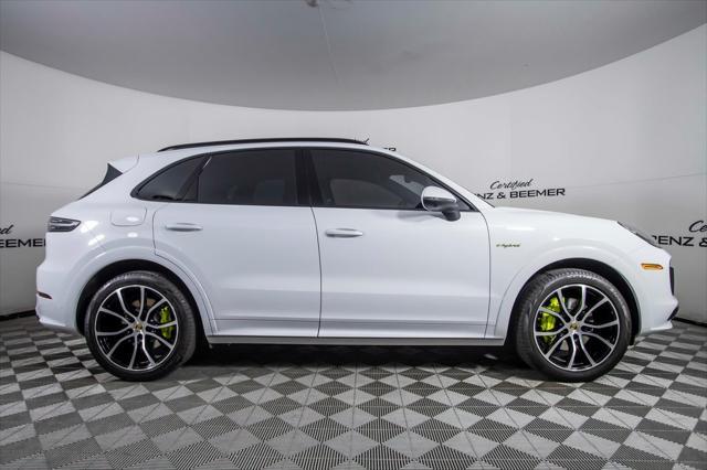 used 2023 Porsche Cayenne E-Hybrid car, priced at $78,000