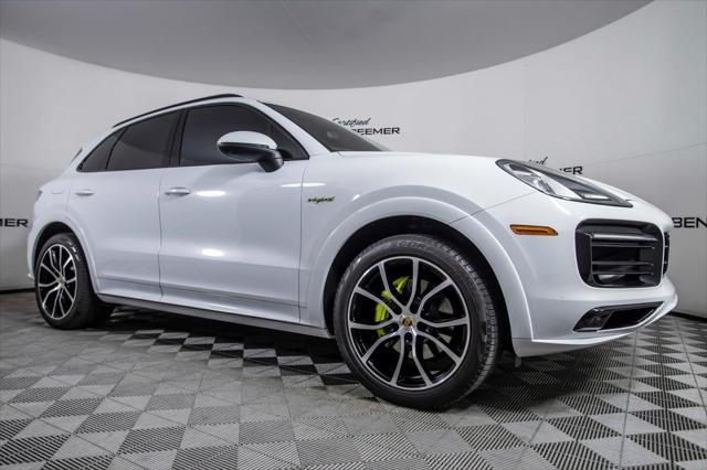 used 2023 Porsche Cayenne E-Hybrid car, priced at $78,000