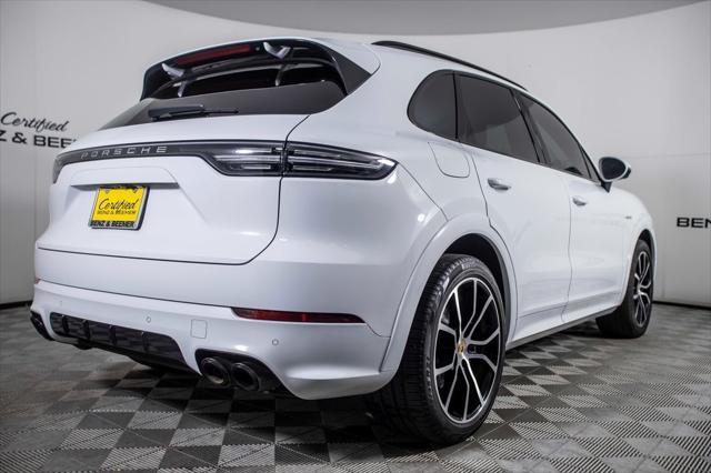 used 2023 Porsche Cayenne E-Hybrid car, priced at $78,000