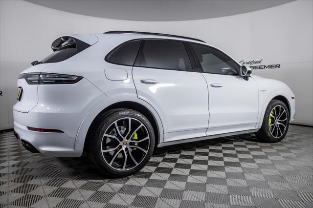 used 2023 Porsche Cayenne E-Hybrid car, priced at $78,000