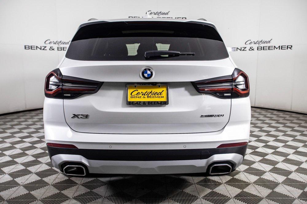used 2022 BMW X3 car, priced at $32,000