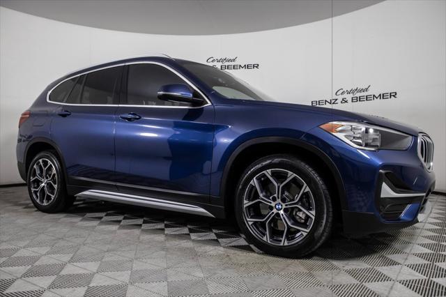 used 2021 BMW X1 car, priced at $23,000