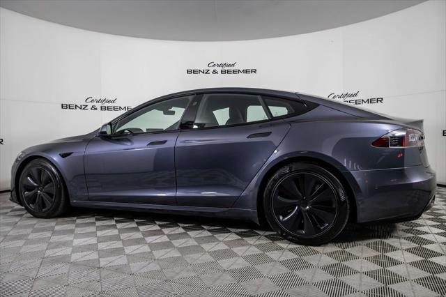 used 2022 Tesla Model S car, priced at $43,500