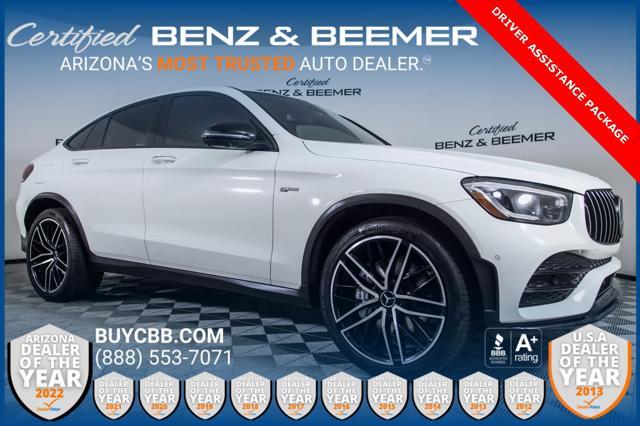 used 2022 Mercedes-Benz AMG GLC 43 car, priced at $48,000