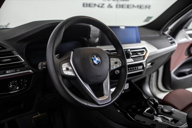 used 2024 BMW X3 car, priced at $47,500