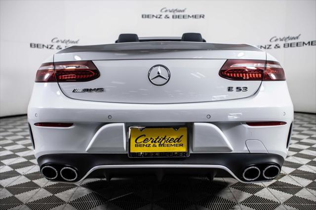 used 2023 Mercedes-Benz AMG E 53 car, priced at $82,500