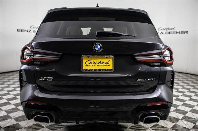 used 2022 BMW X3 car, priced at $35,000