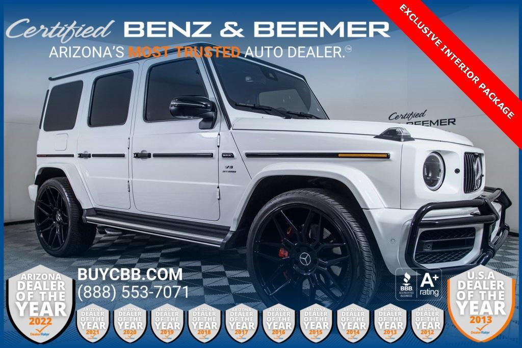 used 2021 Mercedes-Benz AMG G 63 car, priced at $179,800