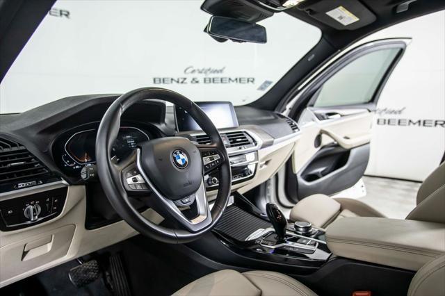 used 2021 BMW X3 car, priced at $31,000