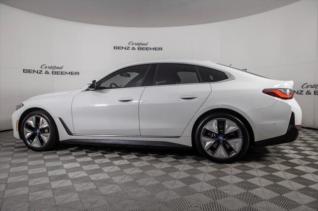 used 2023 BMW i4 Gran Coupe car, priced at $38,000