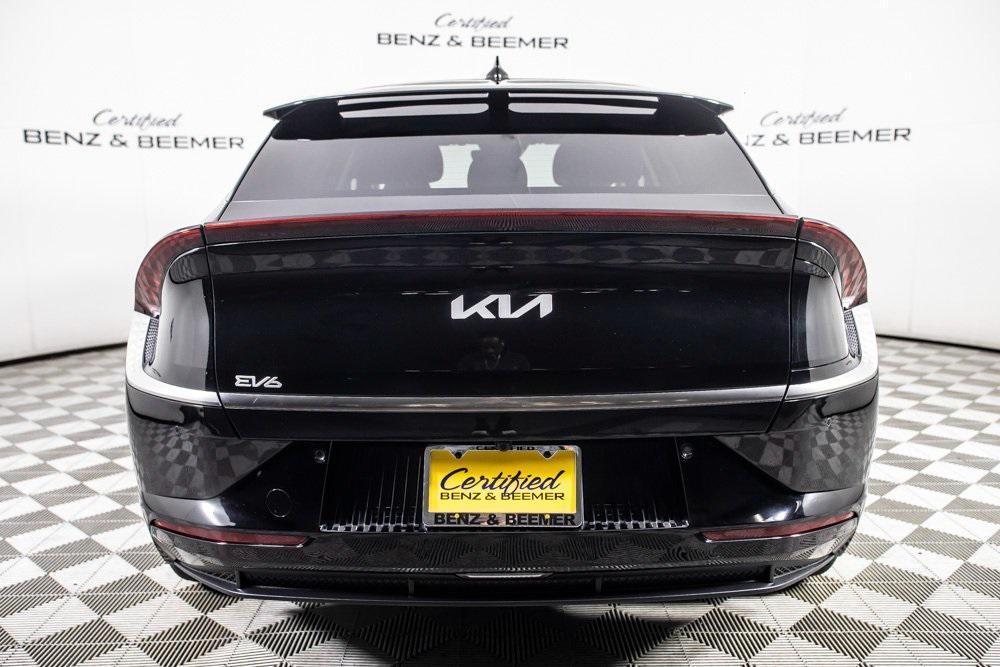 used 2022 Kia EV6 car, priced at $22,000