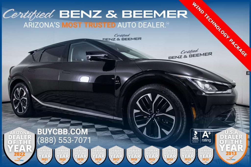 used 2022 Kia EV6 car, priced at $22,000