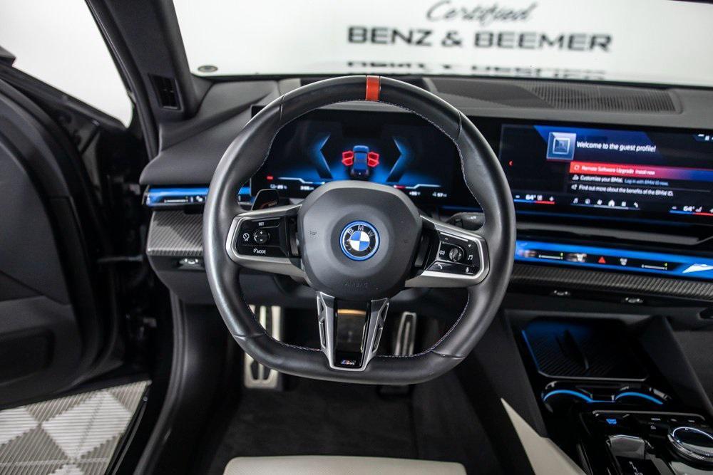 used 2024 BMW i5 car, priced at $65,200