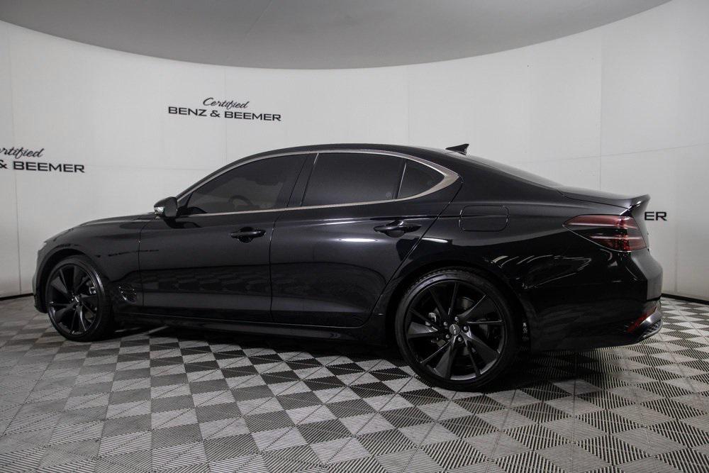 used 2023 Genesis G70 car, priced at $30,200