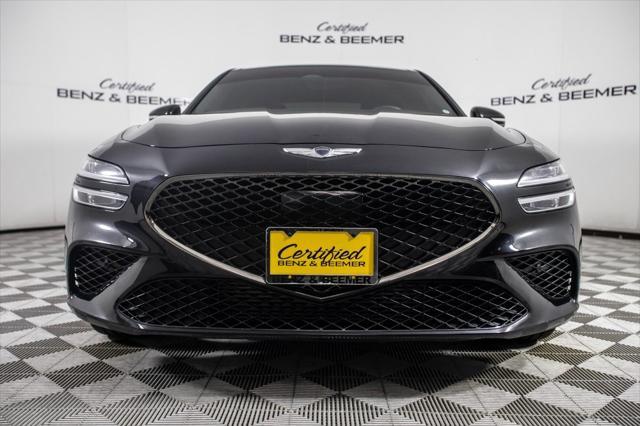 used 2023 Genesis G70 car, priced at $33,000