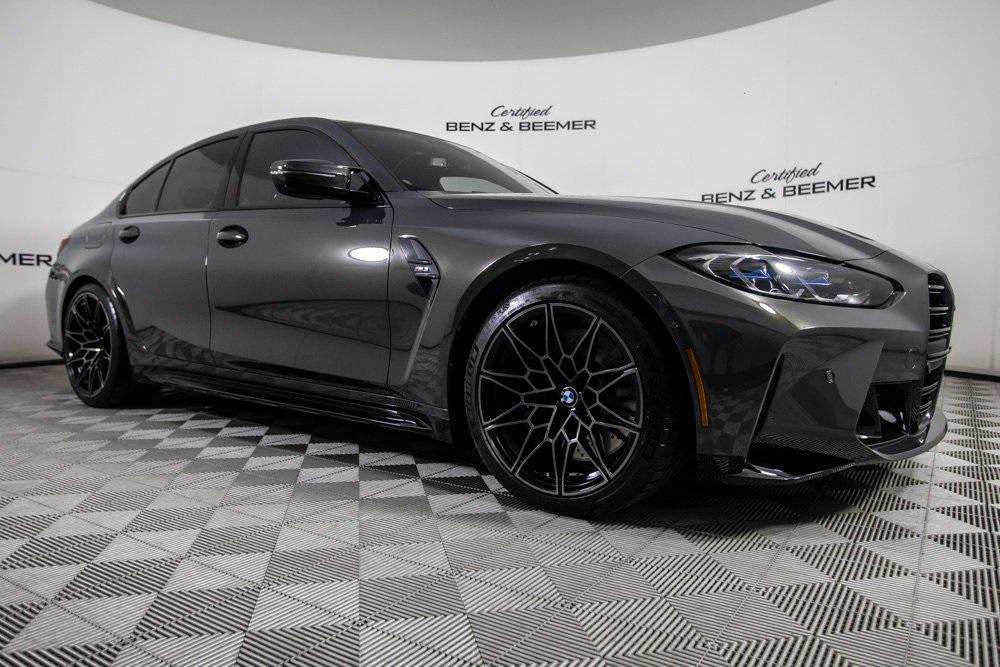used 2023 BMW M3 car, priced at $78,500