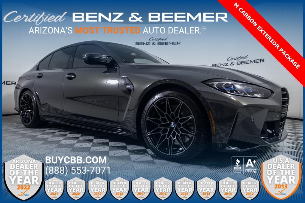 used 2023 BMW M3 car, priced at $79,500