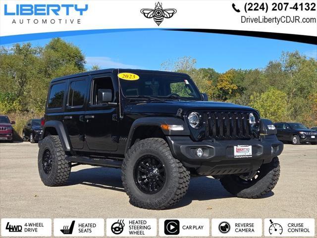 used 2023 Jeep Wrangler car, priced at $48,733