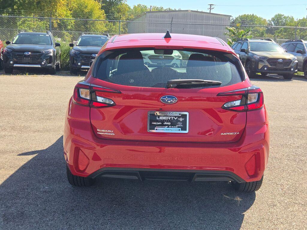 new 2025 Subaru Impreza car, priced at $26,472
