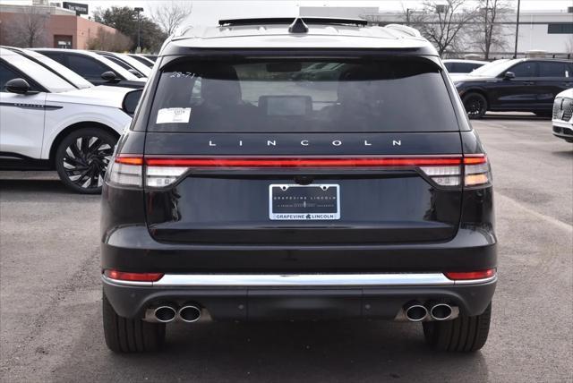 new 2025 Lincoln Aviator car, priced at $75,072