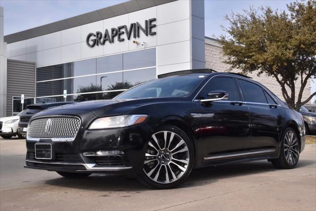 used 2018 Lincoln Continental car, priced at $24,999