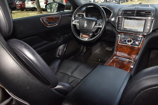 used 2018 Lincoln Continental car, priced at $24,999