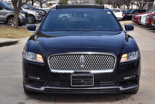 used 2018 Lincoln Continental car, priced at $24,999