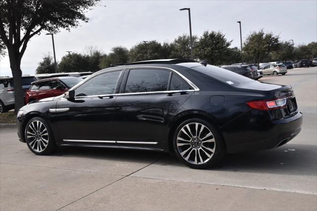 used 2018 Lincoln Continental car, priced at $24,999