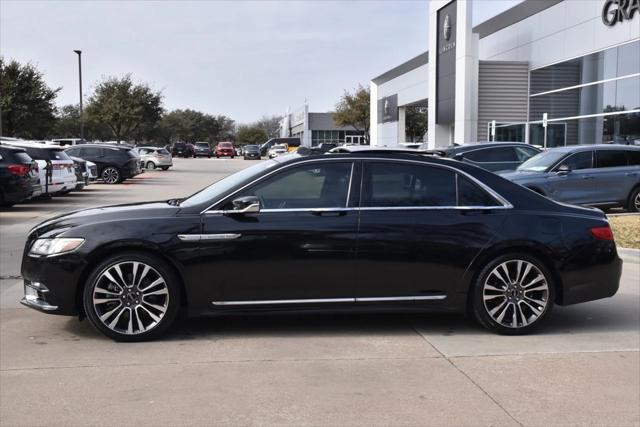 used 2018 Lincoln Continental car, priced at $24,999