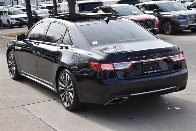 used 2018 Lincoln Continental car, priced at $24,999