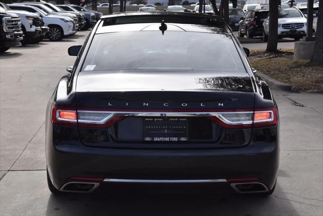 used 2018 Lincoln Continental car, priced at $24,999