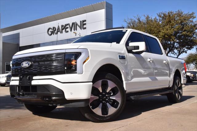 used 2024 Ford F-150 Lightning car, priced at $74,444