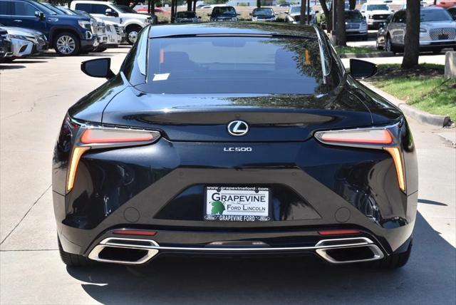 used 2018 Lexus LC 500 car, priced at $64,944