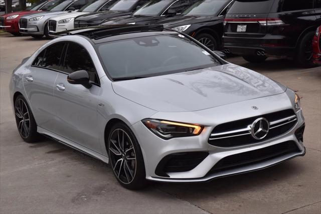 used 2021 Mercedes-Benz AMG CLA 35 car, priced at $34,310