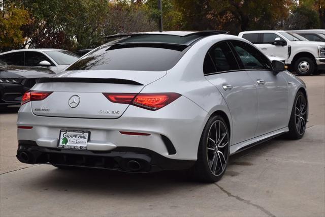 used 2021 Mercedes-Benz AMG CLA 35 car, priced at $34,310