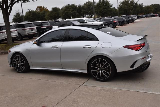 used 2021 Mercedes-Benz AMG CLA 35 car, priced at $34,310