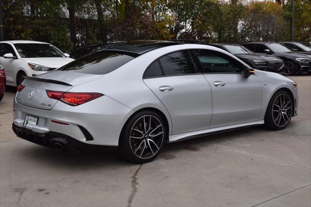 used 2021 Mercedes-Benz AMG CLA 35 car, priced at $34,310